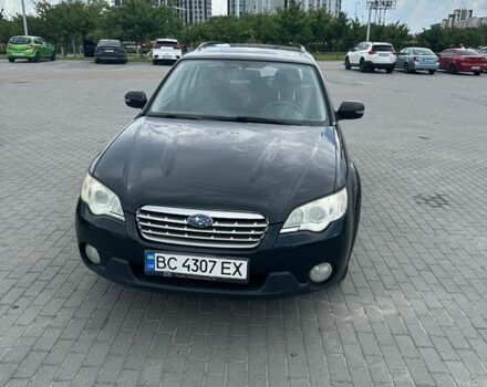 Чорний Субару Аутбек, об'ємом двигуна 3 л та пробігом 295 тис. км за 7800 $, фото 1 на Automoto.ua