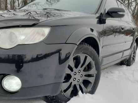 Чорний Субару Аутбек, об'ємом двигуна 3 л та пробігом 200 тис. км за 9100 $, фото 1 на Automoto.ua