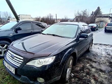 Черный Субару Аутбек, объемом двигателя 2.5 л и пробегом 270 тыс. км за 6500 $, фото 1 на Automoto.ua
