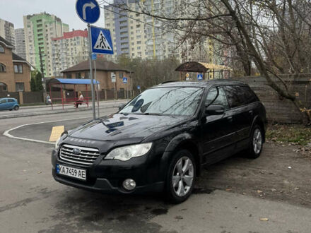 Чорний Субару Аутбек, об'ємом двигуна 3 л та пробігом 230 тис. км за 6500 $, фото 1 на Automoto.ua