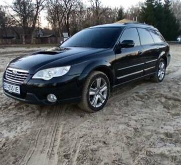 Субару Аутбек 2008 у Гадяче на Automoto.ua Чорний Субару Аутбек, об'ємом двигуна 2 л та пробігом 258 тис. км за 6500 $, фото 1 на Automoto.ua