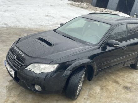 Чорний Субару Аутбек, об'ємом двигуна 2 л та пробігом 320 тис. км за 6500 $, фото 1 на Automoto.ua