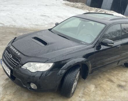 Чорний Субару Аутбек, об'ємом двигуна 2 л та пробігом 320 тис. км за 6500 $, фото 1 на Automoto.ua