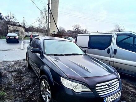Черный Субару Аутбек, объемом двигателя 2.5 л и пробегом 270 тыс. км за 6500 $, фото 1 на Automoto.ua