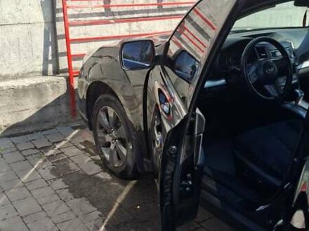 Черный Субару Аутбек, объемом двигателя 2.46 л и пробегом 222 тыс. км за 8499 $, фото 1 на Automoto.ua