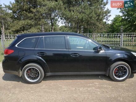 Черный Субару Аутбек, объемом двигателя 2.5 л и пробегом 198 тыс. км за 8700 $, фото 1 на Automoto.ua