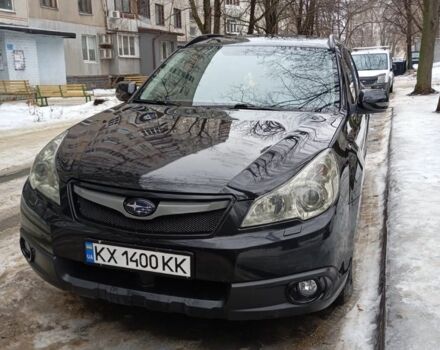 Черный Субару Аутбек, объемом двигателя 2.5 л и пробегом 240 тыс. км за 8700 $, фото 1 на Automoto.ua