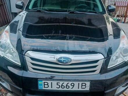 Субару Аутбек 2011 в Кременчуге на Automoto.ua Черный Субару Аутбек, объемом двигателя 2.46 л и пробегом 235 тыс. км за 8888 $, фото 1 на Automoto.ua