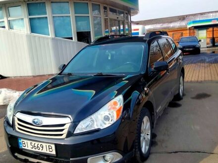 Чорний Субару Аутбек, об'ємом двигуна 2.5 л та пробігом 264 тис. км за 8500 $, фото 1 на Automoto.ua