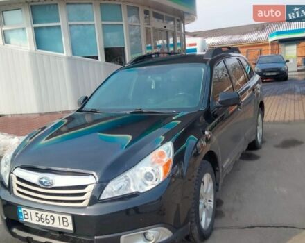 Чорний Субару Аутбек, об'ємом двигуна 2.46 л та пробігом 424 тис. км за 8300 $, фото 1 на Automoto.ua