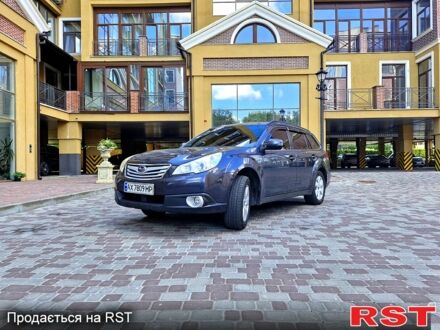 Чорний Субару Аутбек, об'ємом двигуна 2.5 л та пробігом 218 тис. км за 10500 $, фото 1 на Automoto.ua