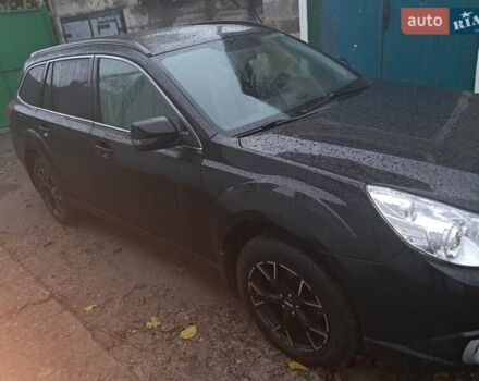 Черный Субару Аутбек, объемом двигателя 2.5 л и пробегом 192 тыс. км за 11000 $, фото 1 на Automoto.ua