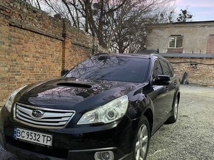 Чорний Субару Аутбек, об'ємом двигуна 2 л та пробігом 330 тис. км за 9200 $, фото 1 на Automoto.ua