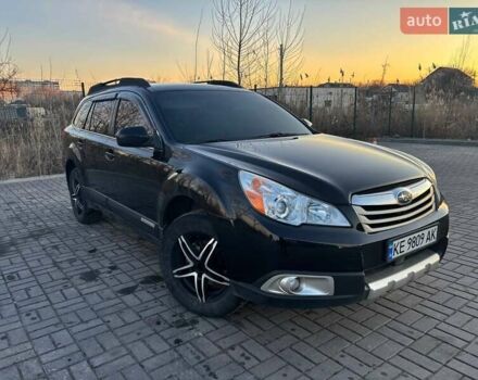 Черный Субару Аутбек, объемом двигателя 2.5 л и пробегом 230 тыс. км за 8900 $, фото 1 на Automoto.ua