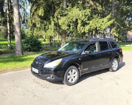 Черный Субару Аутбек, объемом двигателя 2.46 л и пробегом 230 тыс. км за 7300 $, фото 1 на Automoto.ua