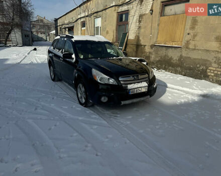 Черный Субару Аутбек, объемом двигателя 2.5 л и пробегом 155 тыс. км за 11000 $, фото 1 на Automoto.ua