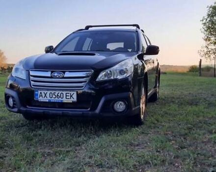 Чорний Субару Аутбек, об'ємом двигуна 2 л та пробігом 170 тис. км за 13900 $, фото 1 на Automoto.ua