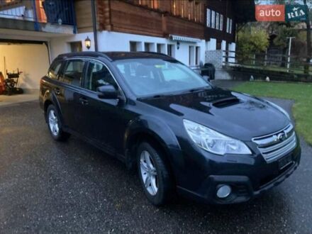 Черный Субару Аутбек, объемом двигателя 2 л и пробегом 250 тыс. км за 11400 $, фото 1 на Automoto.ua