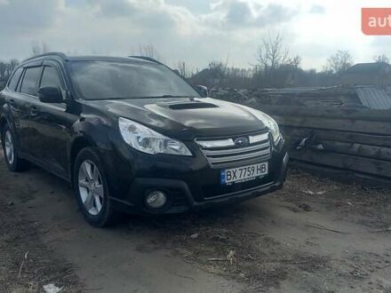 Чорний Субару Аутбек, об'ємом двигуна 2 л та пробігом 240 тис. км за 11150 $, фото 1 на Automoto.ua
