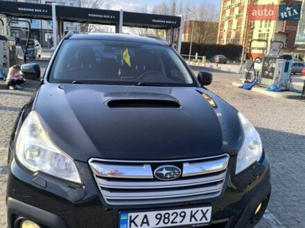 Черный Субару Аутбек, объемом двигателя 2 л и пробегом 281 тыс. км за 9000 $, фото 1 на Automoto.ua
