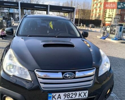 Черный Субару Аутбек, объемом двигателя 2 л и пробегом 281 тыс. км за 9000 $, фото 1 на Automoto.ua