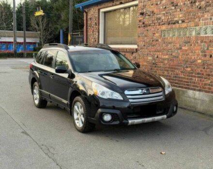 Черный Субару Аутбек, объемом двигателя 2.5 л и пробегом 146 тыс. км за 5000 $, фото 1 на Automoto.ua