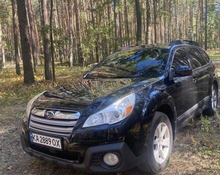Черный Субару Аутбек, объемом двигателя 2.5 л и пробегом 221 тыс. км за 11000 $, фото 1 на Automoto.ua