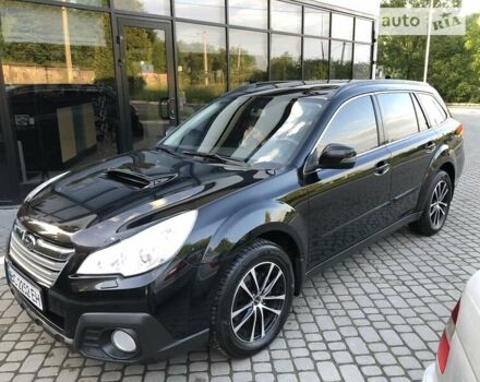 Черный Субару Аутбек, объемом двигателя 2 л и пробегом 159 тыс. км за 14000 $, фото 1 на Automoto.ua