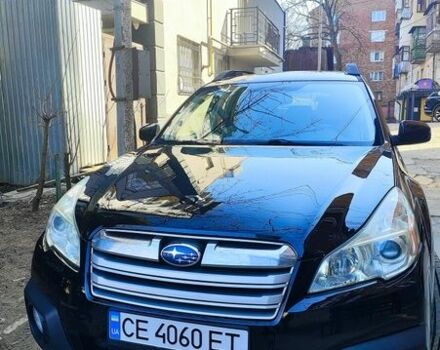 Черный Субару Аутбек, объемом двигателя 2.46 л и пробегом 238 тыс. км за 9500 $, фото 1 на Automoto.ua