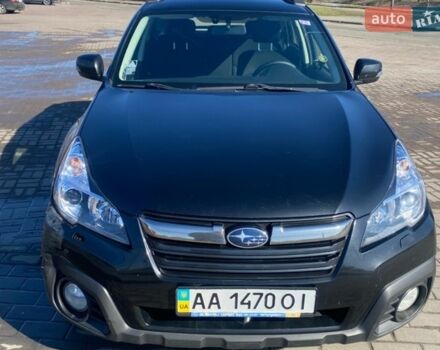 Чорний Субару Аутбек, об'ємом двигуна 2.46 л та пробігом 223 тис. км за 10900 $, фото 1 на Automoto.ua