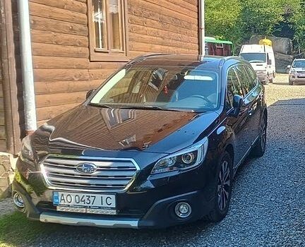 Чорний Субару Аутбек, об'ємом двигуна 2 л та пробігом 192 тис. км за 14800 $, фото 1 на Automoto.ua
