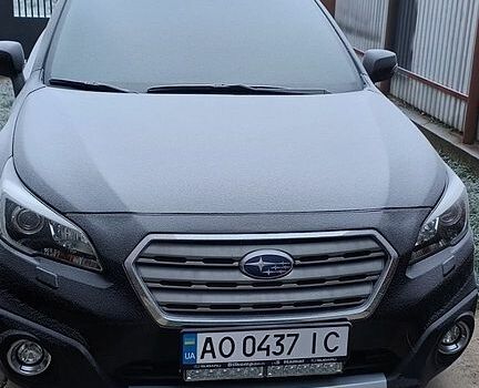 Чорний Субару Аутбек, об'ємом двигуна 2 л та пробігом 192 тис. км за 15000 $, фото 1 на Automoto.ua