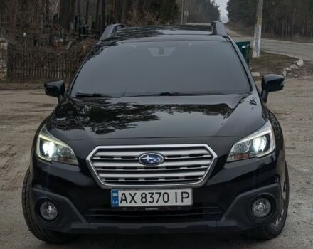 Черный Субару Аутбек, объемом двигателя 2.5 л и пробегом 225 тыс. км за 14500 $, фото 1 на Automoto.ua