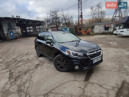 Чорний Субару Аутбек, об'ємом двигуна 2.5 л та пробігом 108 тис. км за 15950 $, фото 1 на Automoto.ua
