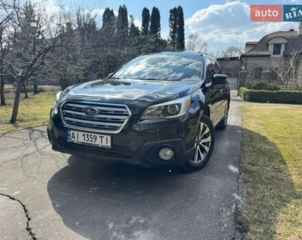 Черный Субару Аутбек, объемом двигателя 3.6 л и пробегом 211 тыс. км за 15500 $, фото 1 на Automoto.ua