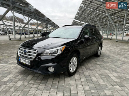 Черный Субару Аутбек, объемом двигателя 2.5 л и пробегом 112 тыс. км за 13200 $, фото 1 на Automoto.ua