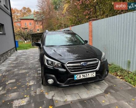 Черный Субару Аутбек, объемом двигателя 2.5 л и пробегом 97 тыс. км за 17200 $, фото 1 на Automoto.ua