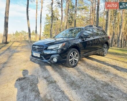 Черный Субару Аутбек, объемом двигателя 2.5 л и пробегом 82 тыс. км за 19000 $, фото 1 на Automoto.ua