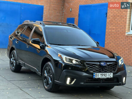 Черный Субару Аутбек, объемом двигателя 2.39 л и пробегом 38 тыс. км за 26500 $, фото 1 на Automoto.ua