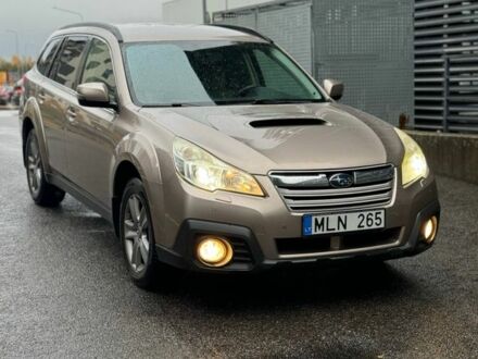 Коричневый Субару Аутбек, объемом двигателя 2 л и пробегом 289 тыс. км за 6800 $, фото 1 на Automoto.ua