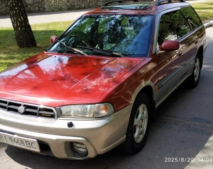Червоний Субару Аутбек, об'ємом двигуна 2.5 л та пробігом 366 тис. км за 2000 $, фото 4 на Automoto.ua