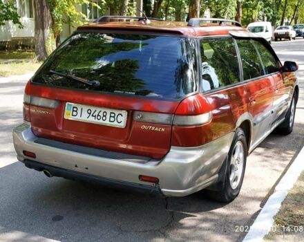 Червоний Субару Аутбек, об'ємом двигуна 2.5 л та пробігом 366 тис. км за 2000 $, фото 1 на Automoto.ua