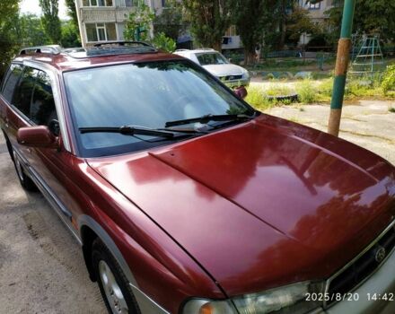 Червоний Субару Аутбек, об'ємом двигуна 2.5 л та пробігом 366 тис. км за 2000 $, фото 15 на Automoto.ua