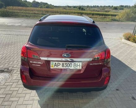 Красный Субару Аутбек, объемом двигателя 2.5 л и пробегом 105 тыс. км за 9999 $, фото 6 на Automoto.ua