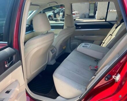 Красный Субару Аутбек, объемом двигателя 2.5 л и пробегом 256 тыс. км за 8999 $, фото 3 на Automoto.ua