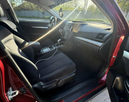 Красный Субару Аутбек, объемом двигателя 2.46 л и пробегом 329 тыс. км за 8900 $, фото 11 на Automoto.ua