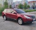 Красный Субару Аутбек, объемом двигателя 2.5 л и пробегом 260 тыс. км за 7400 $, фото 3 на Automoto.ua
