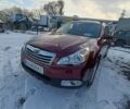 Красный Субару Аутбек, объемом двигателя 2.5 л и пробегом 255 тыс. км за 8700 $, фото 1 на Automoto.ua