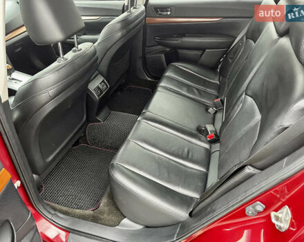 Красный Субару Аутбек, объемом двигателя 2.46 л и пробегом 254 тыс. км за 9900 $, фото 26 на Automoto.ua