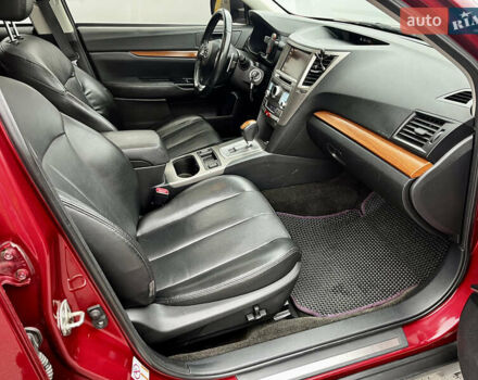 Красный Субару Аутбек, объемом двигателя 2.46 л и пробегом 254 тыс. км за 9900 $, фото 31 на Automoto.ua